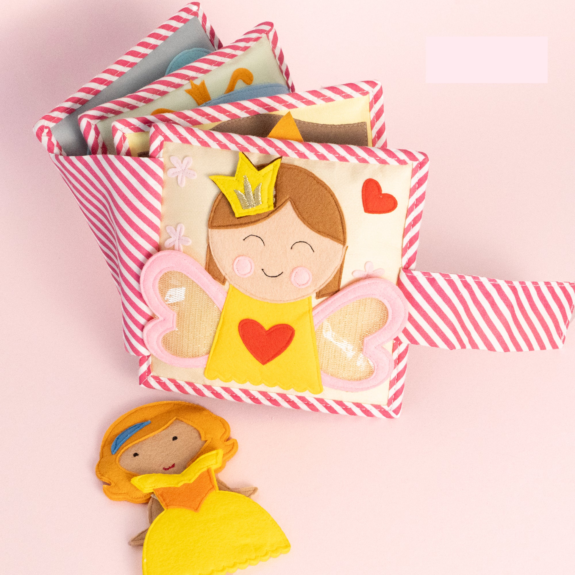 Petite Princesse - Mini quiet book de 6 pages