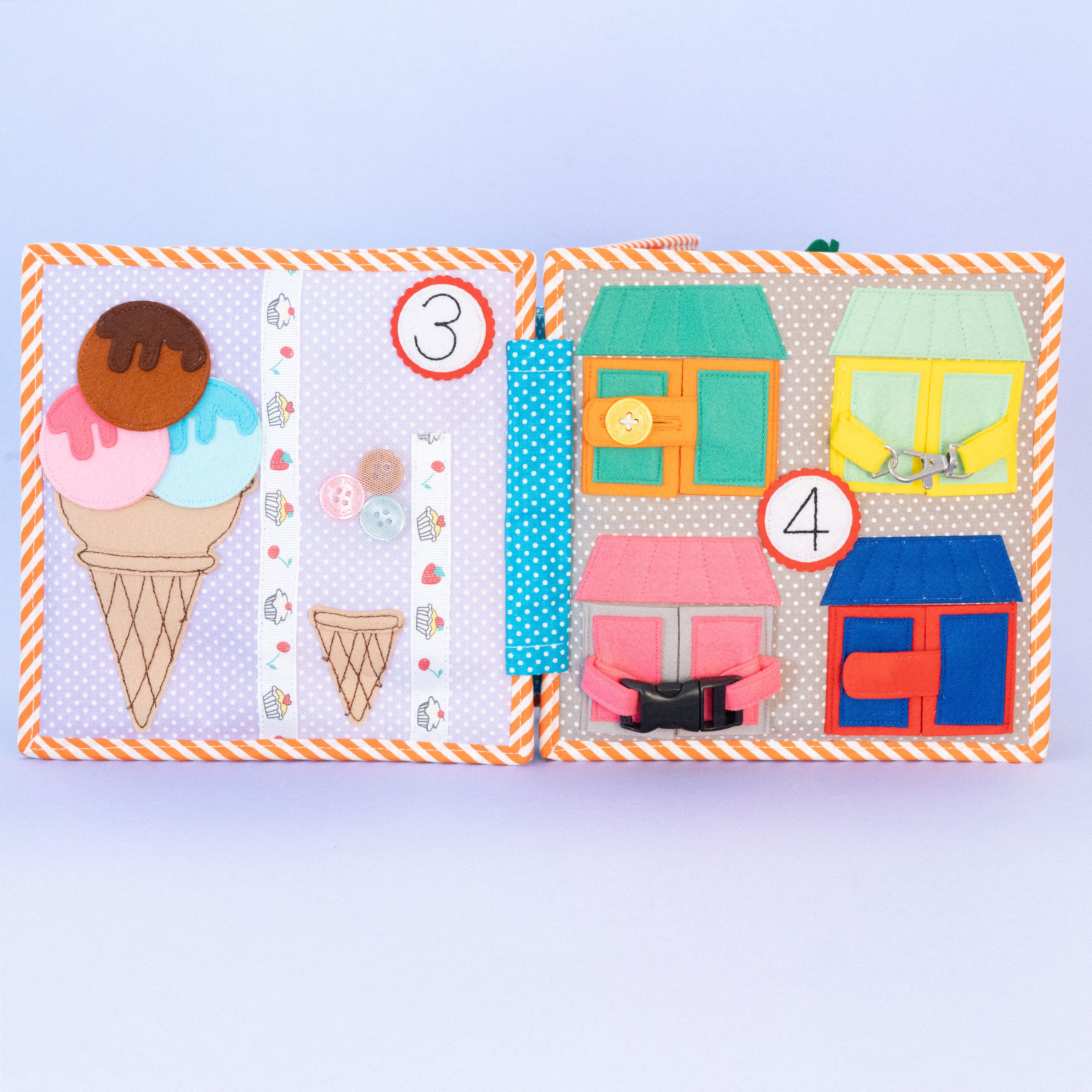 1,2,3 - 10 Pages Premium - Quiet Book