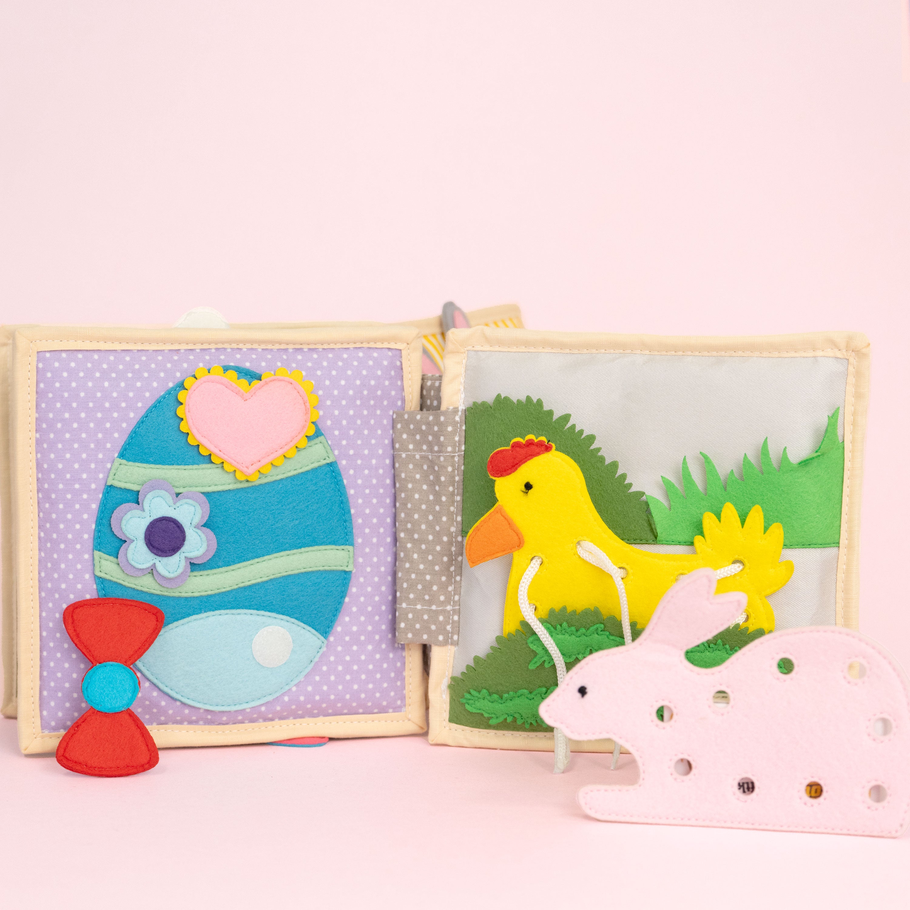 Funny Bunny - 6 pages Mini Quiet Book