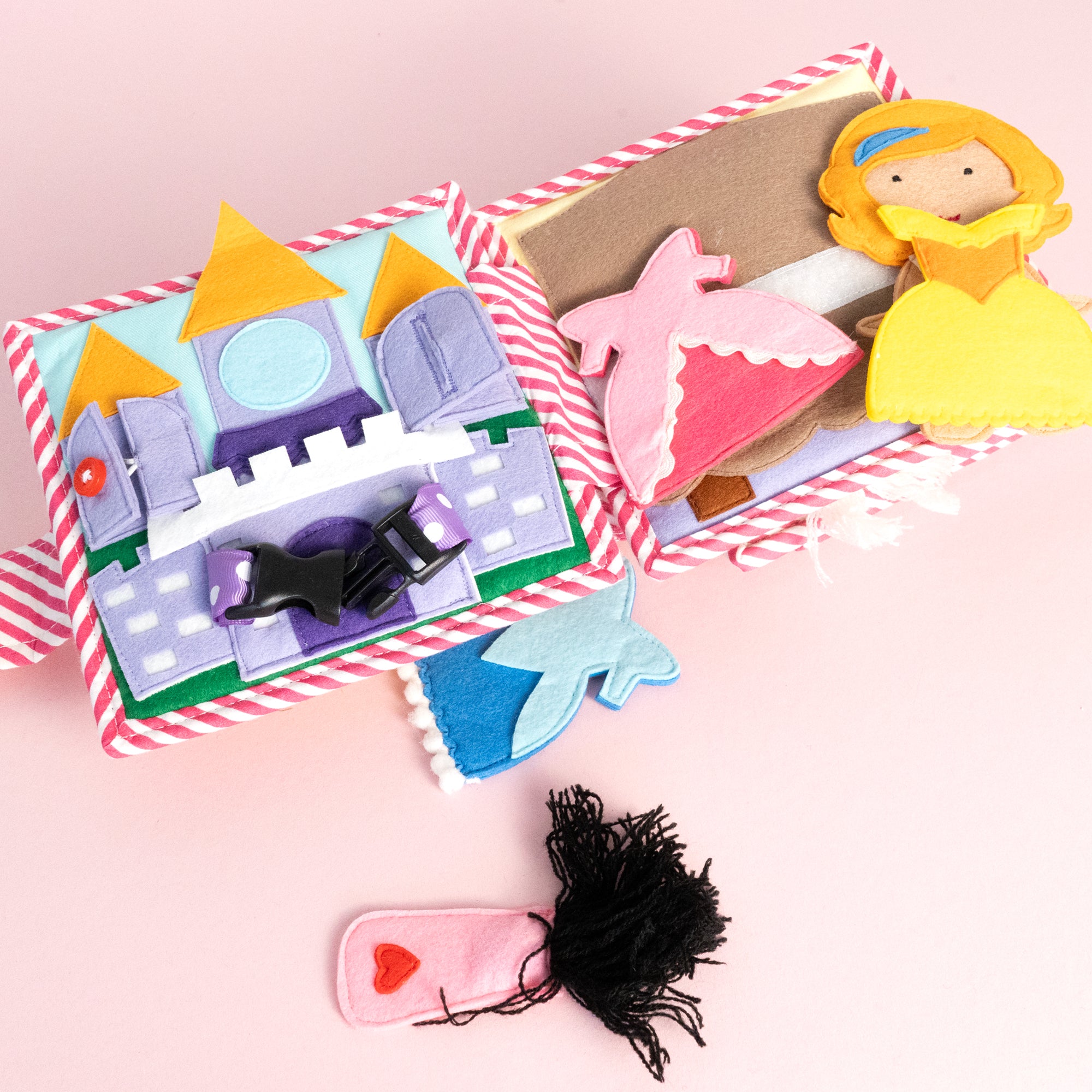 Petite Princesse - Mini quiet book de 6 pages