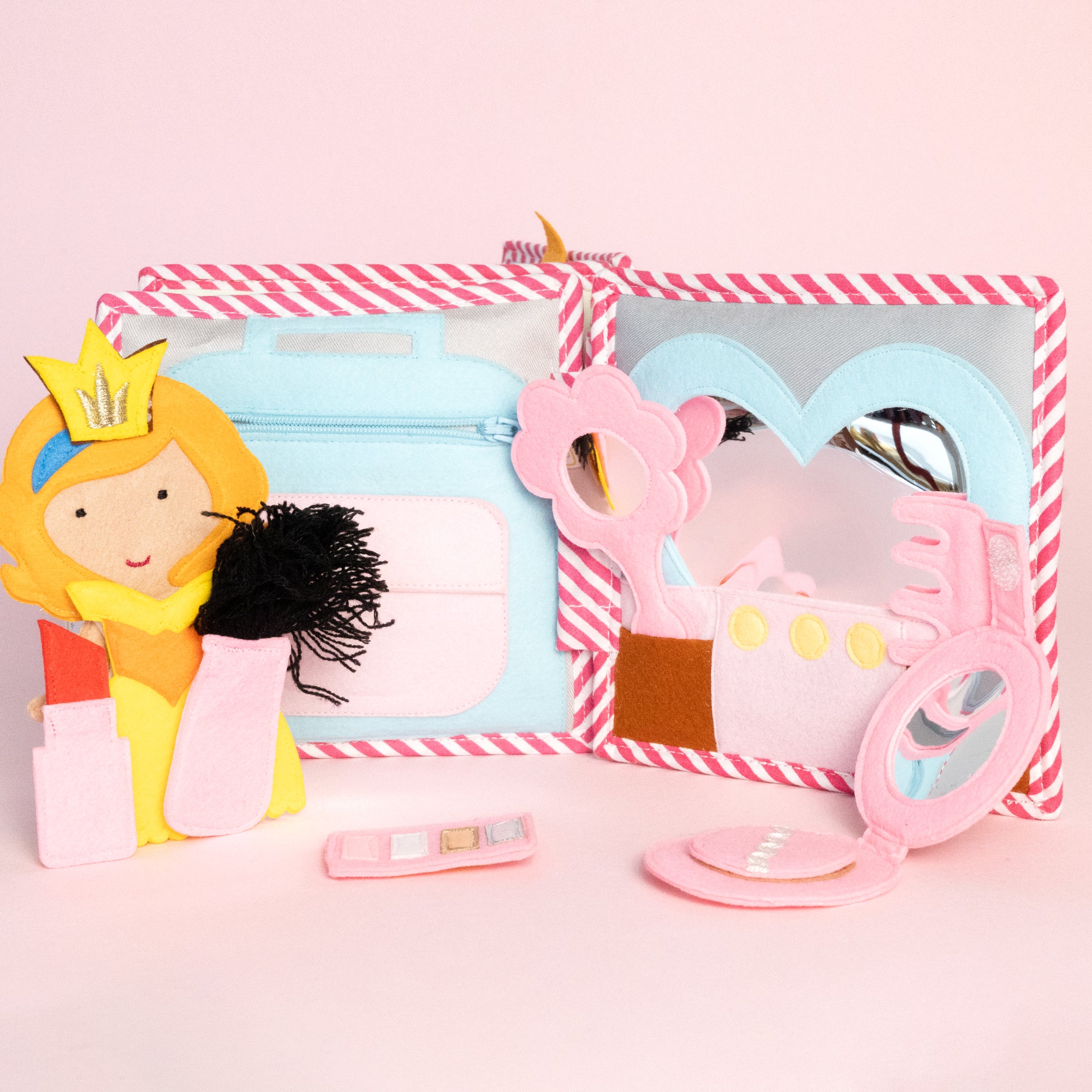 Petite Princesse - Mini quiet book de 6 pages