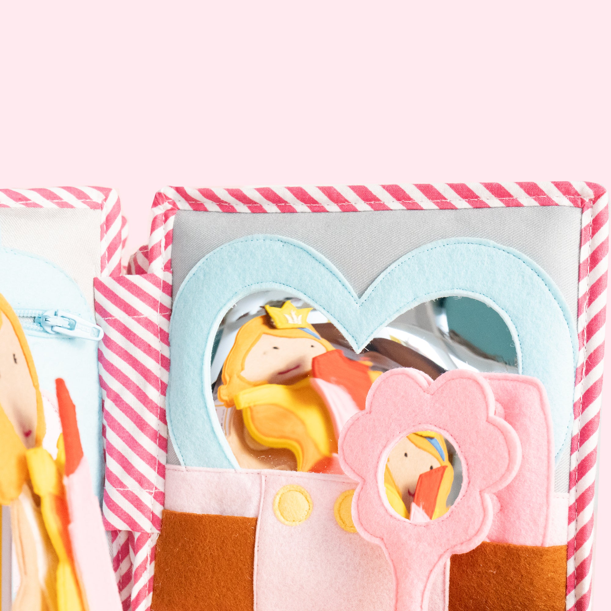 Petite Princesse - Mini quiet book de 6 pages