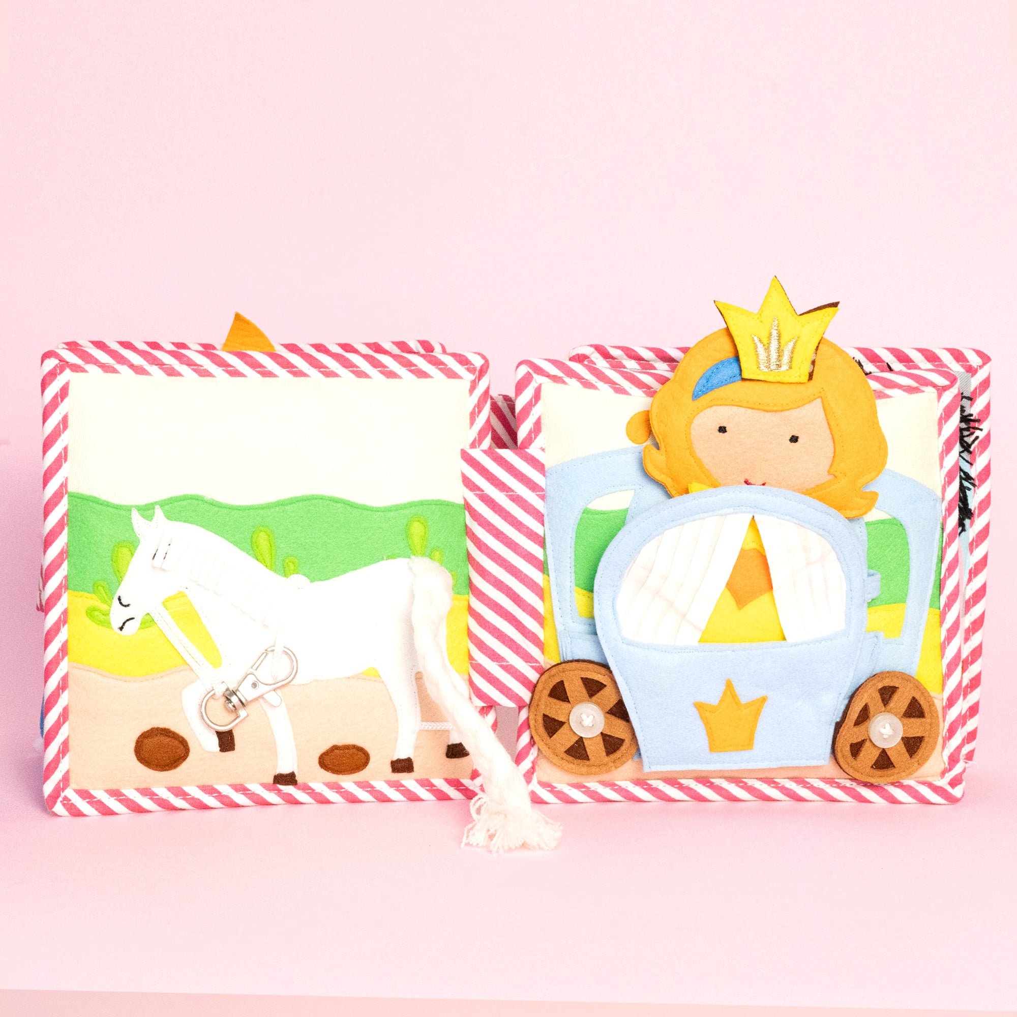 Petite Princesse - Mini quiet book de 6 pages