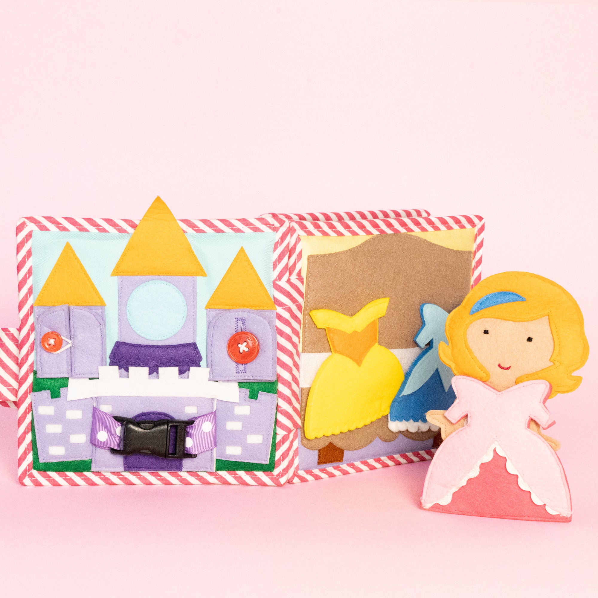 Petite Princesse - Mini quiet book de 6 pages