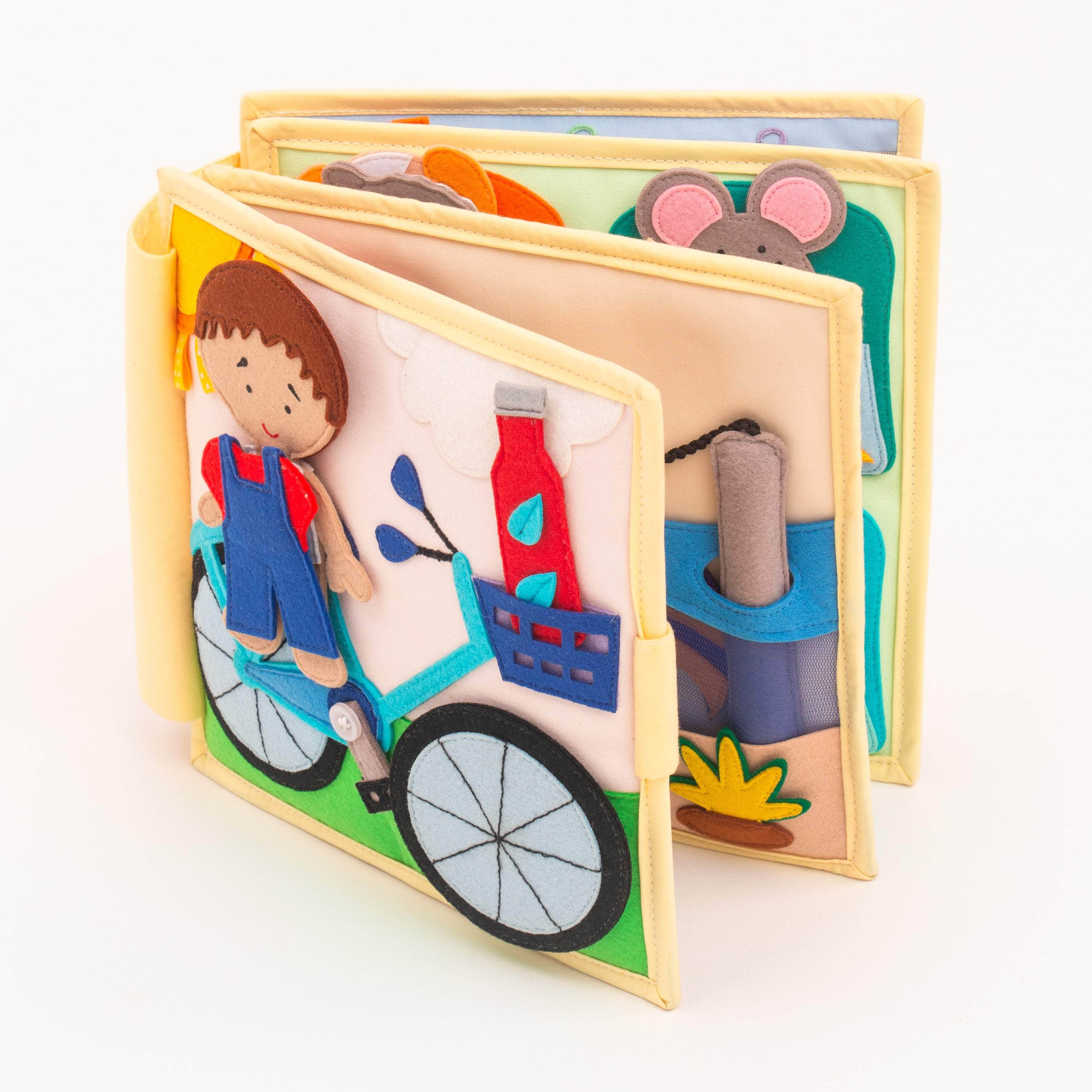 Mon premier vélo - 6 pages Quiet Book