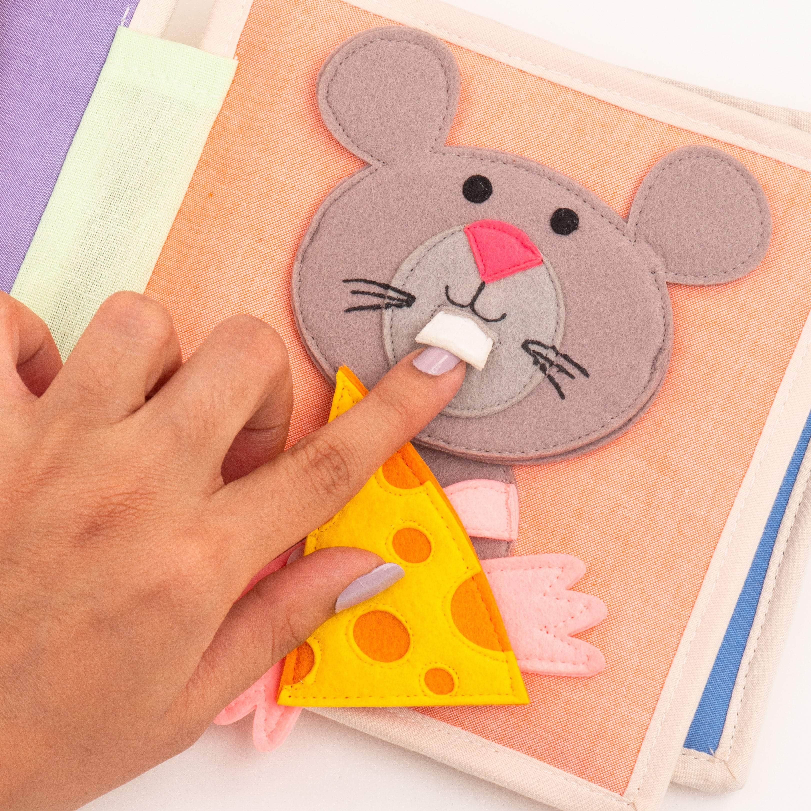 Les amis des animaux - 6 pages Mini Quiet Book