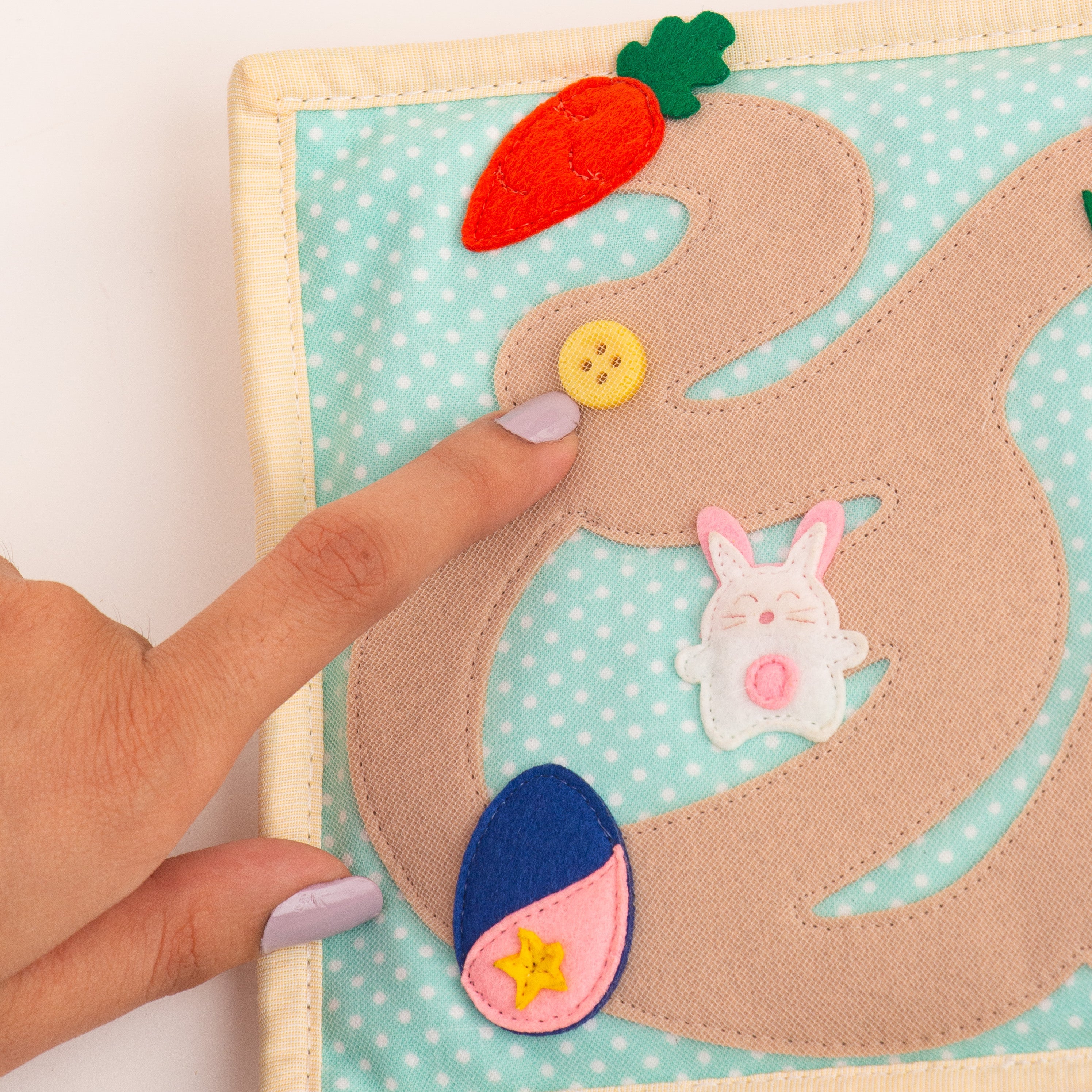 Funny Bunny - 6 pages Mini Quiet Book