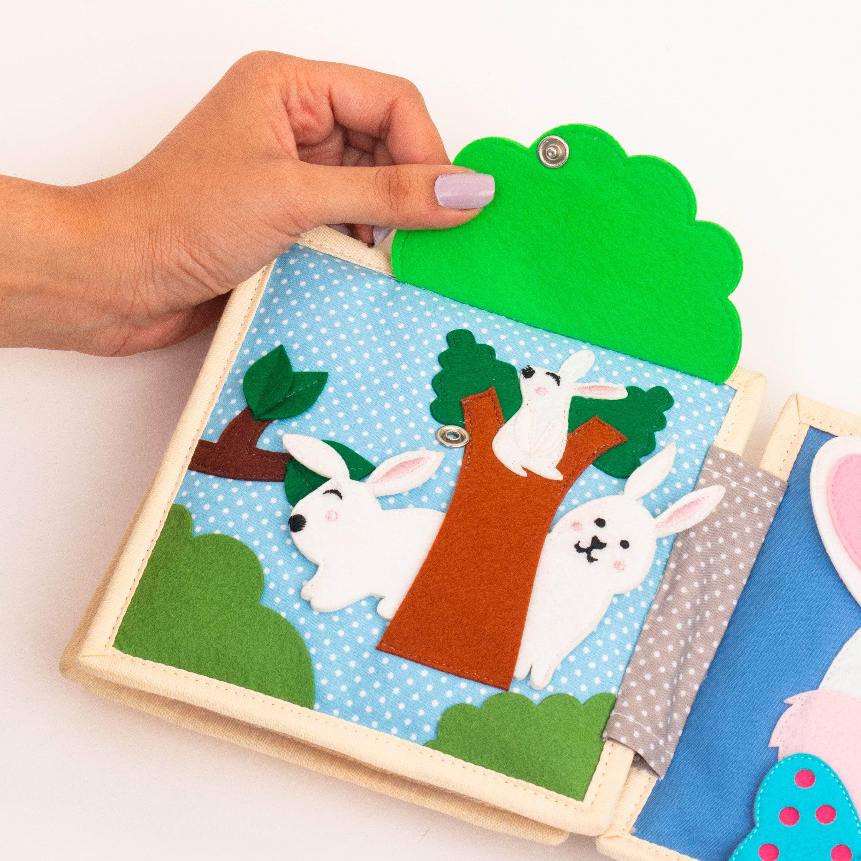 Funny Bunny - 6 pages Mini Quiet Book