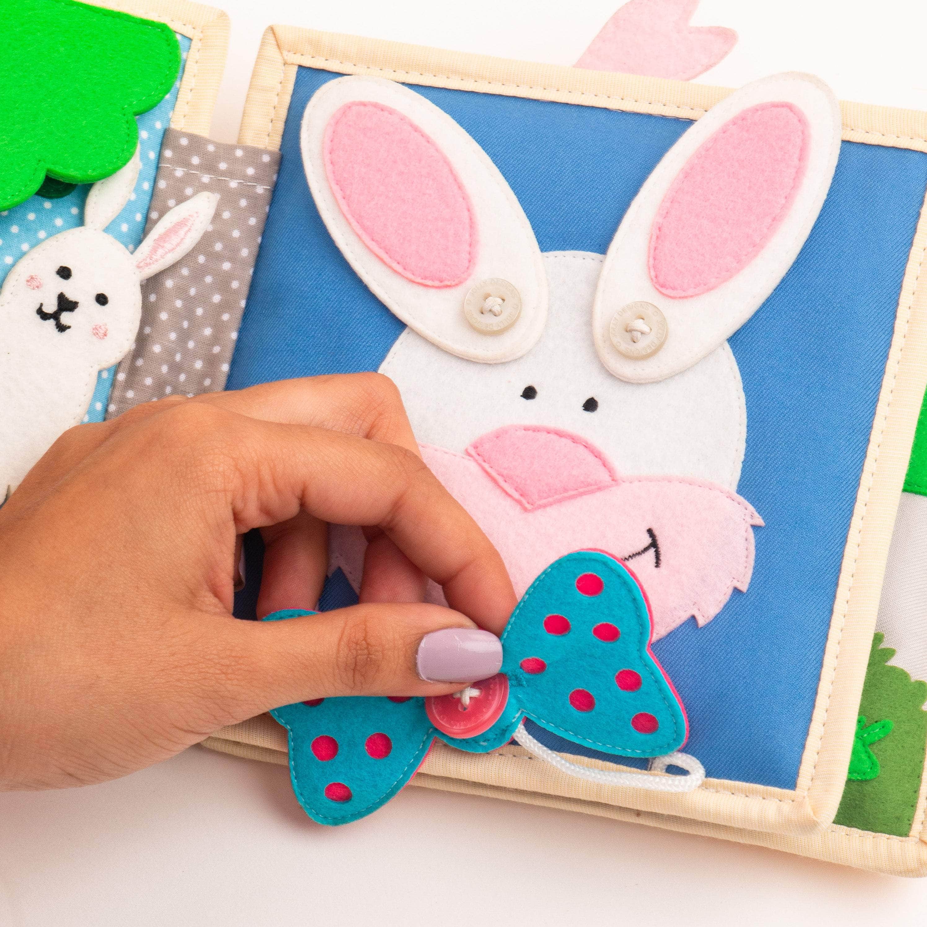 Funny Bunny - 6 pages Mini Quiet Book