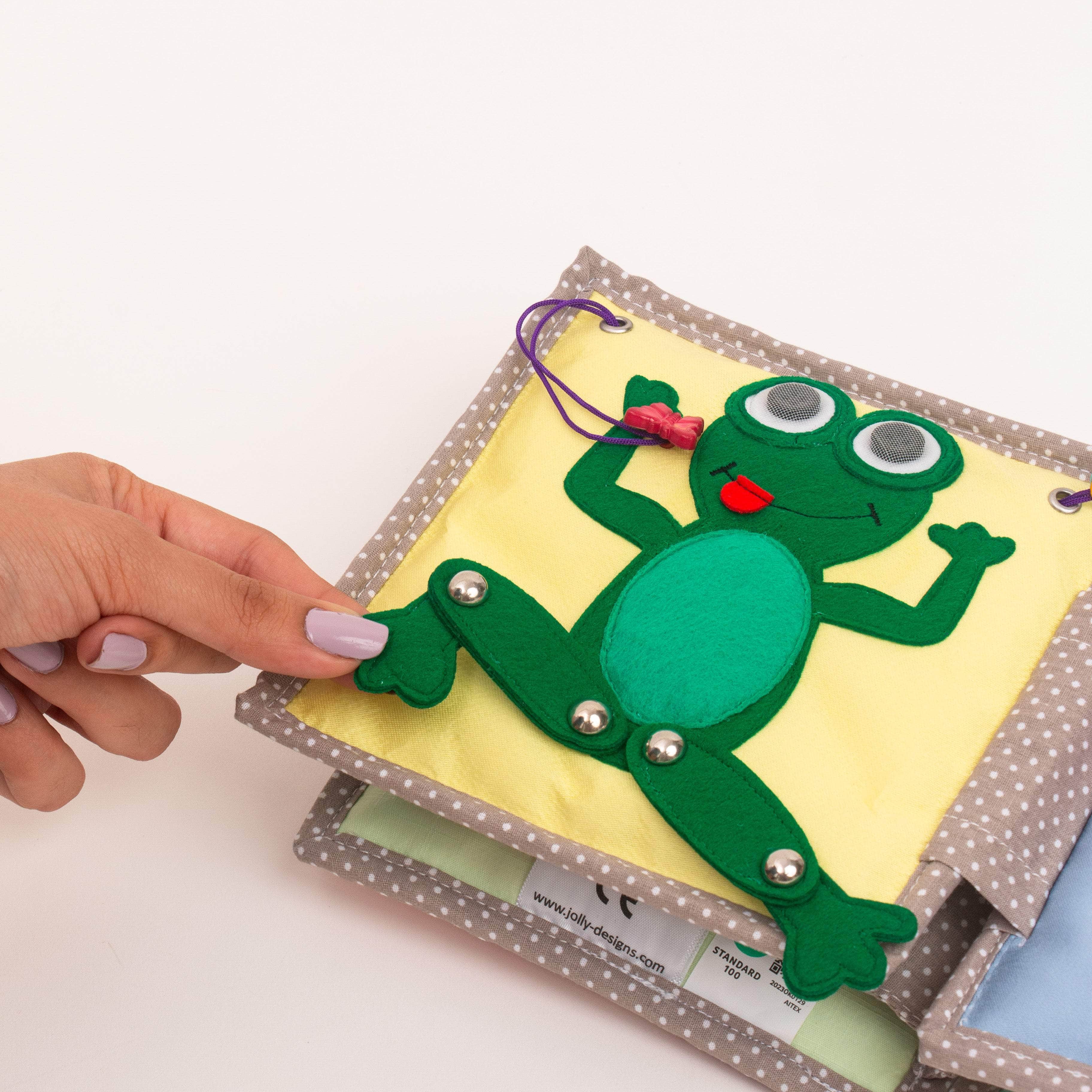 Lion endormi - 6 pages Mini Quiet Book
