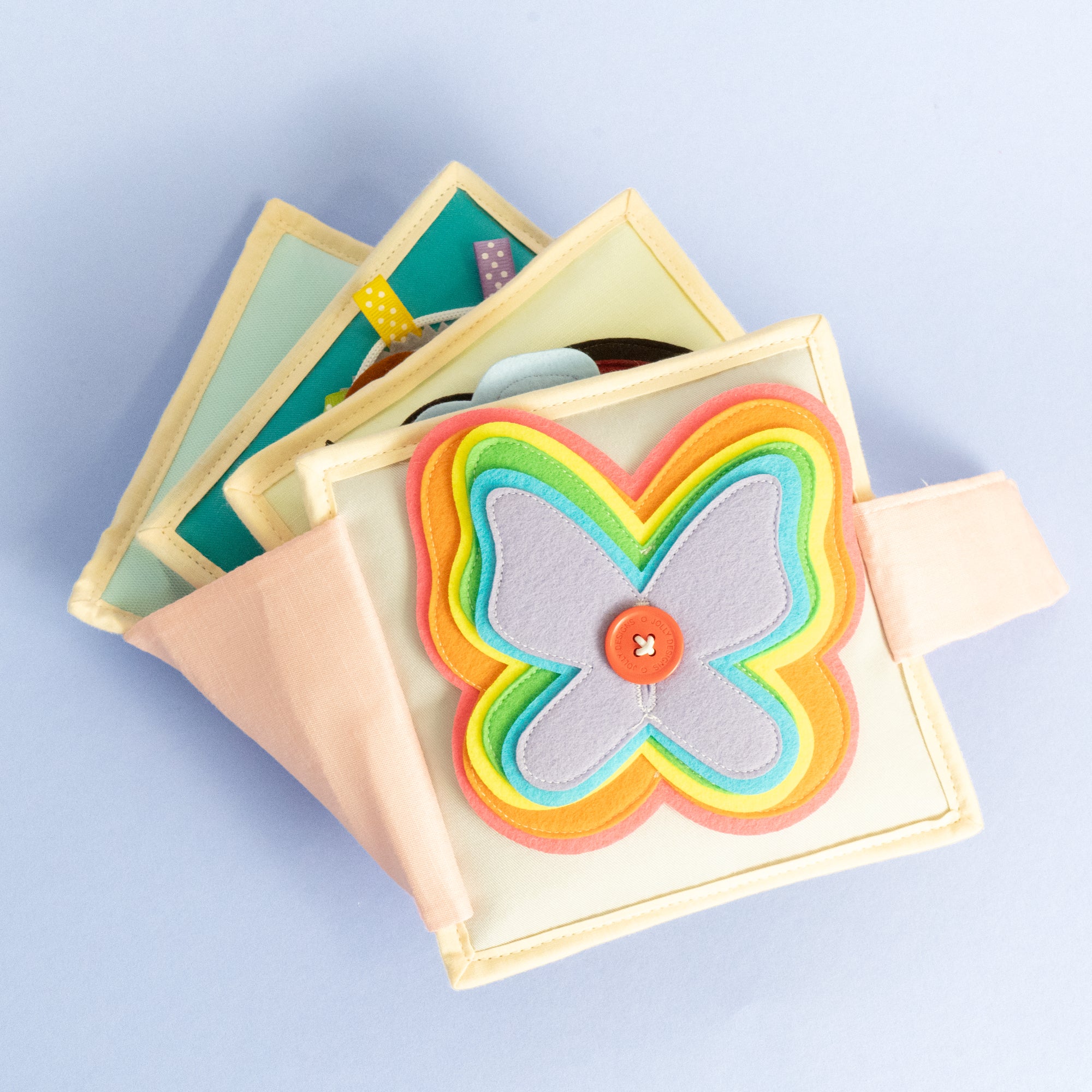 Le papillon - 6 pages Mini Quiet Book