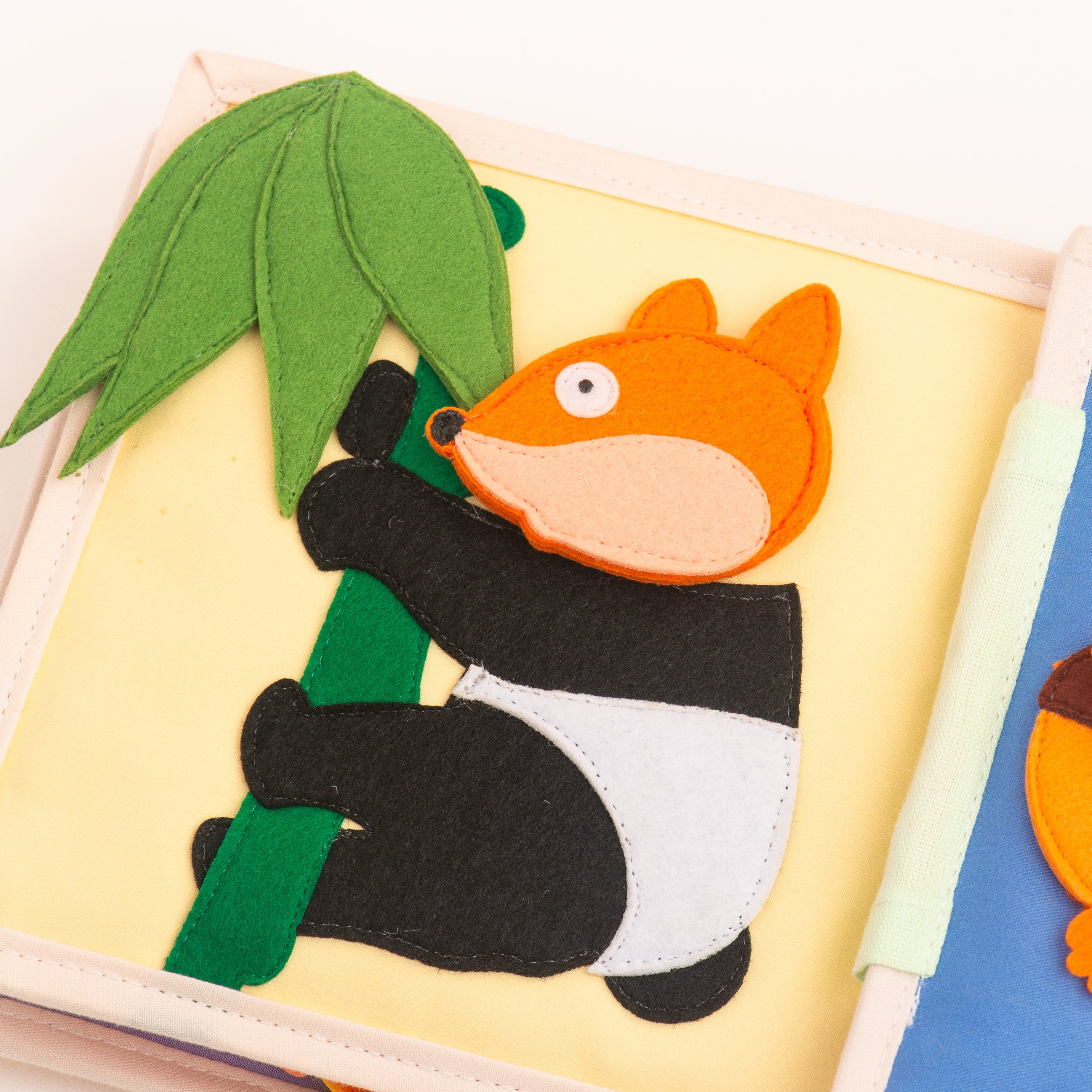 Les amis des animaux - 6 pages Mini Quiet Book 