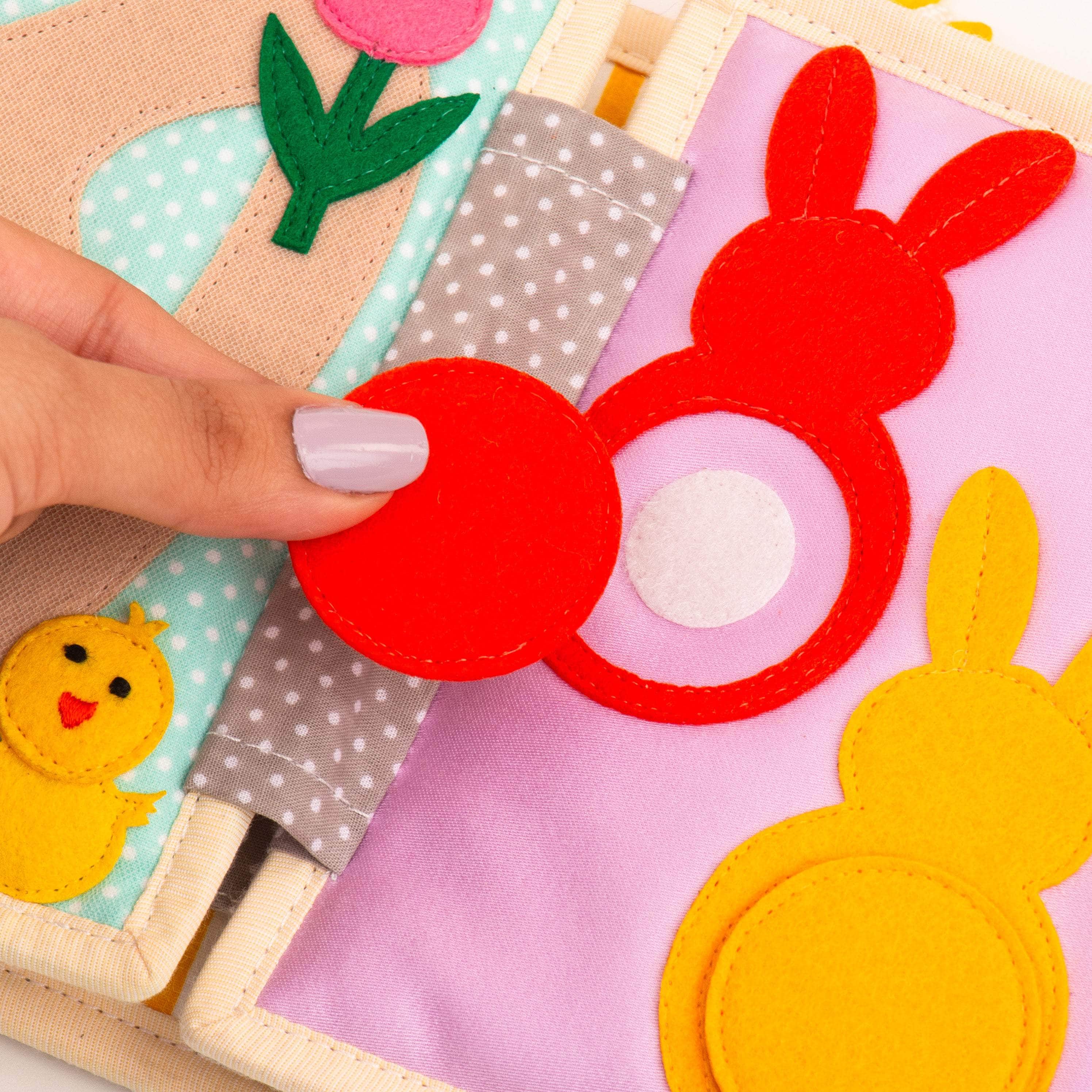 Funny Bunny - 6 pages Mini Quiet Book