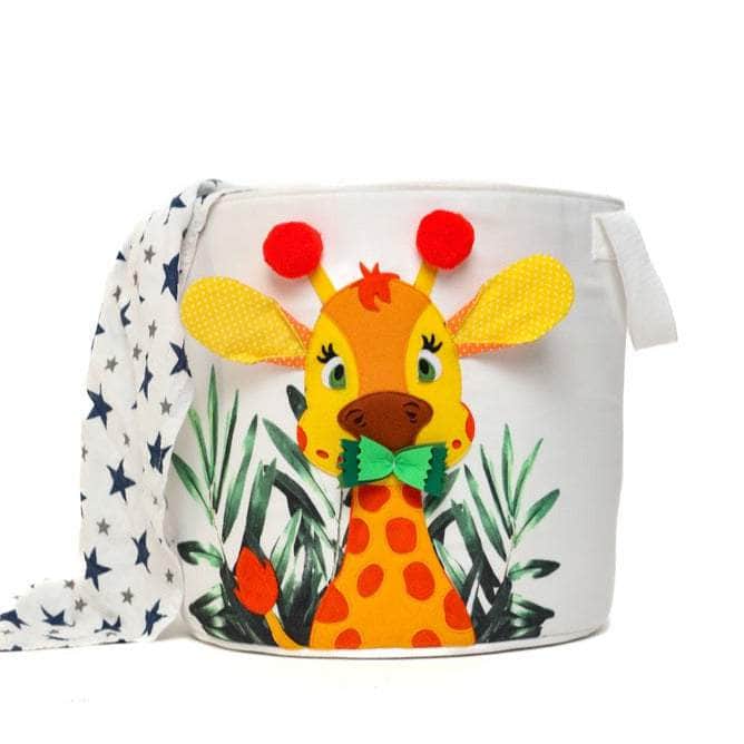 Boîte de rangement - Girafe (ronde)