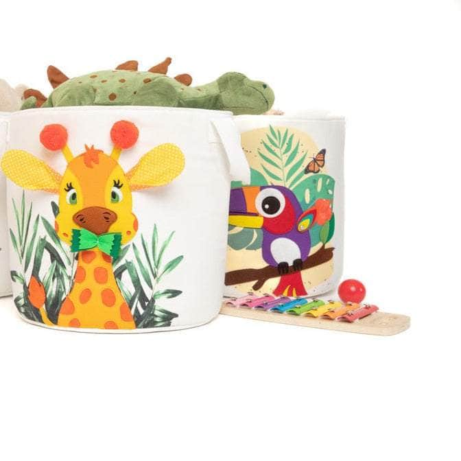 Boîte de rangement - Toucan (ronde)