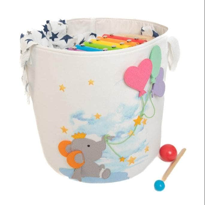 Boîte de rangement - Éléphant (ronde)
