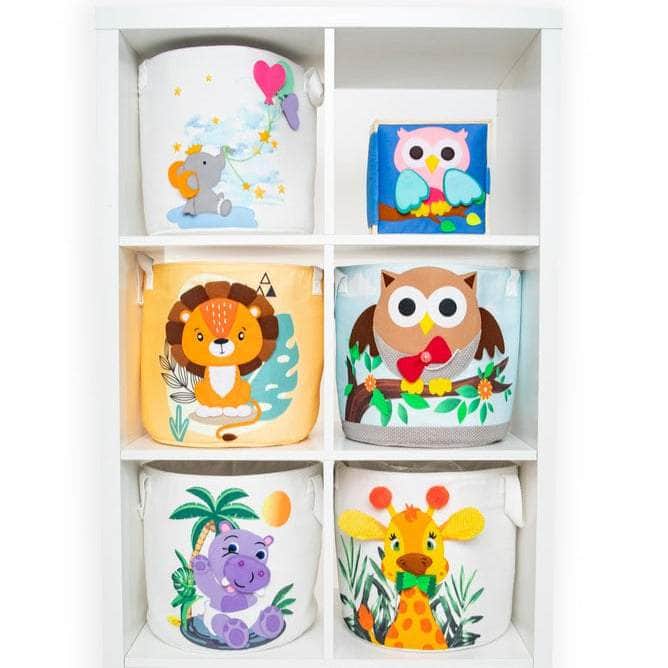 Boîte de rangement - Chouette (ronde)